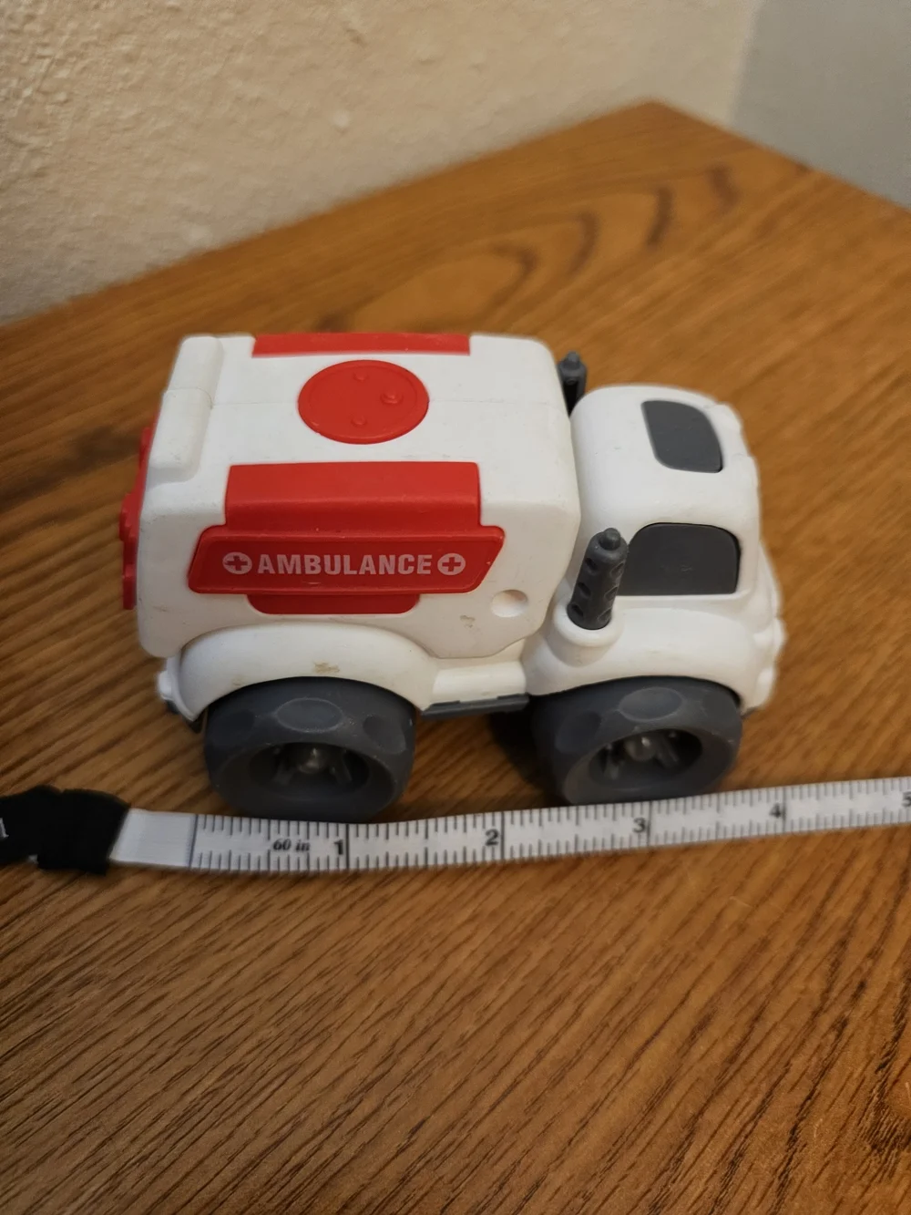 4/$10 Ambulance Toy Vehicle 4 Inch